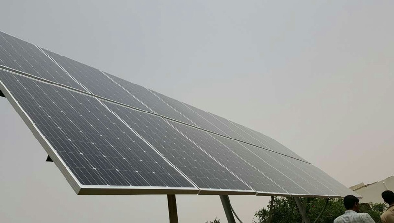 Restar 22KW نظام المضخة الشمسية للري الزراعي في صنعاء ، اليمن.