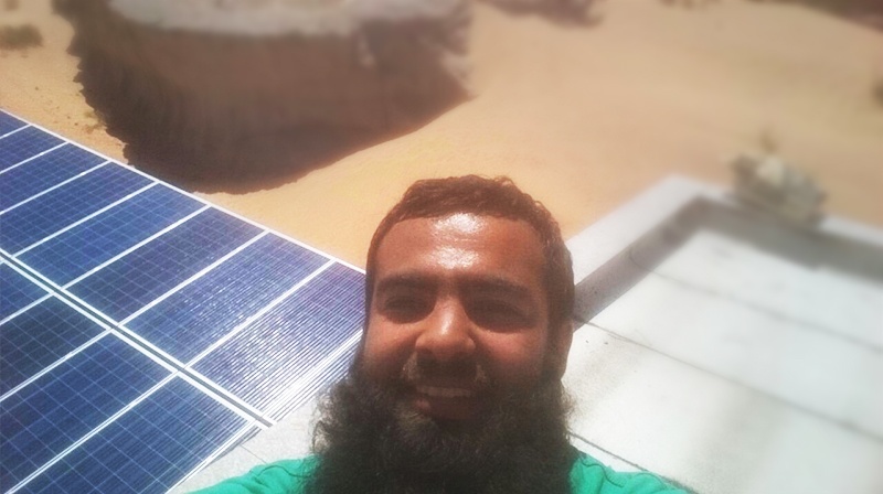 مشروع رستار للطاقة الشمسية 32 كيلو واط في الأردن 2016
