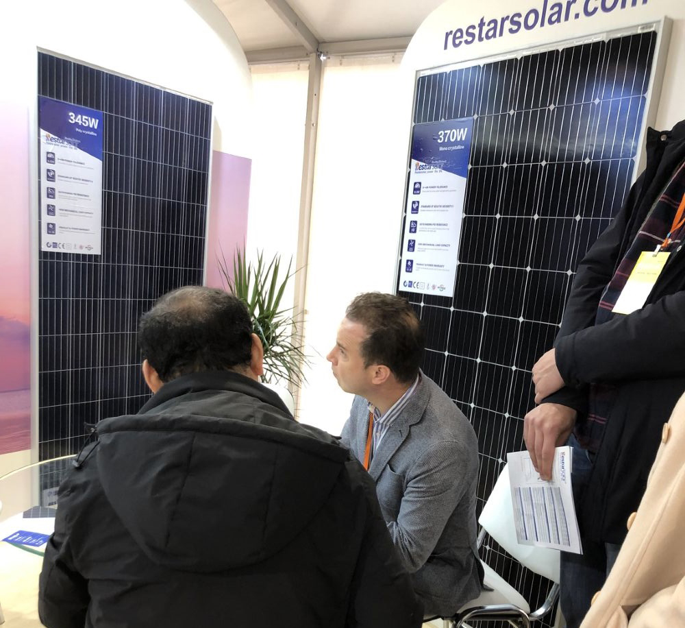 تشارك Restar Solar في المعرض الأوكراني الدولي للطاقة الشمسية لعام 2019 وتواصل استكشاف السوق الأوروبية